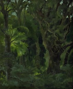 Paysage boisé. "La Forêt nordique" - Erik Stæhr Nielsen