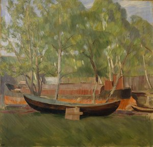 Bateau sur terre