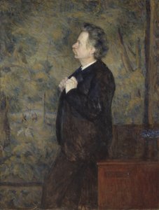 Edvard Grieg, compositeur et pianiste norvégien - Erik Theodor Werenskiold