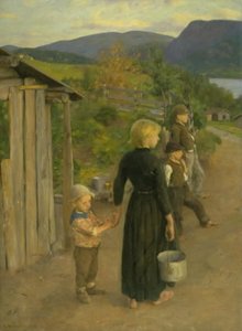 Enfants attendant