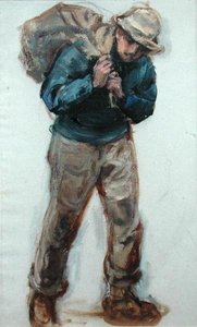Pêcheur de Newlyn - Ernest Albert Waterlow