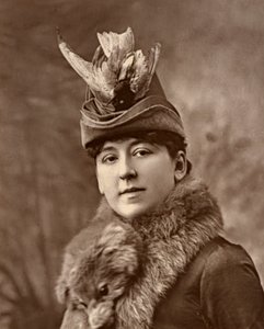 Amy Roselle, actrice britannique, 1887
