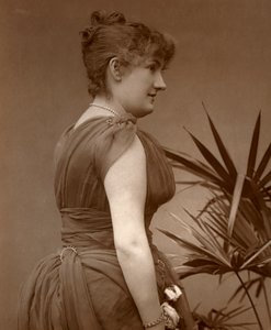 Miss Edith Woodworth, actrice britannique, 1888
