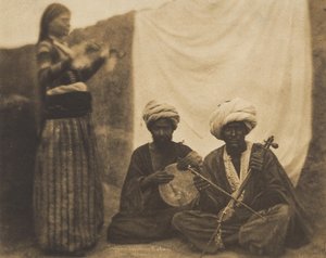 Musiciens égyptiens Rawabí et Almée, 20 février 1852