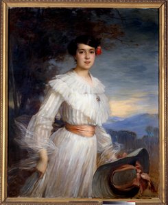 Portrait de Madeleine Reclus - Ernest Bordes