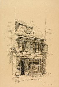Maison où a été fabriqué le premier drapeau américain - Ernest C. Peixotto