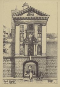 Hôpital Barts, Porte Henri VIII - Ernest Coffin