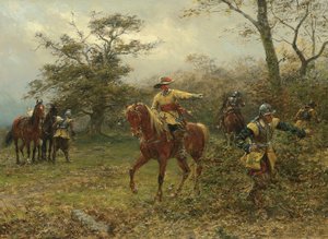 Le chêne de Boscobel - Ernest Crofts