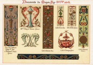 Éléments de design du XVIe siècle - Ernest Guillot