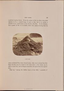 Un cône de saleté