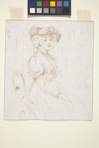 Femme assise - Ernest Haskell