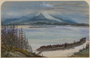 Paysage préhistorique, 1871 - Ernest Henry Griset