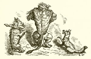 Le Lion, le Renard et le Loup
