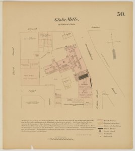 Girard Ave, Germantown Rd, 3rd St et Canal Street, Hexamer General Surveys, 1867 - Ernest Hexamer