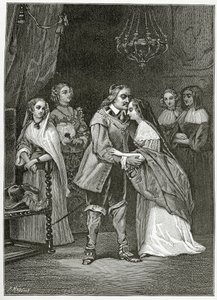 Cromwell et ses filles, 19ème siècle