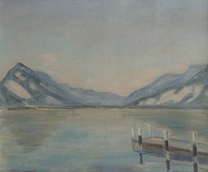 Lac de Thoune - Ernest Hiram Brülhart
