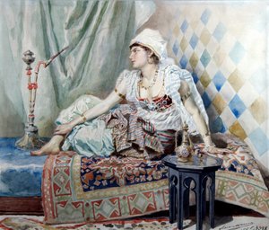 Une odalisque