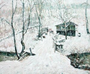 Scène de campagne, hiver
