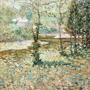 Scène de campagne, hiver, 1910