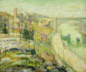 Pont de Washington, New York - Ernest Lawson