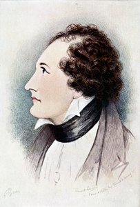 Lord Byron, poète anglo-écossais, début du 19ème siècle
