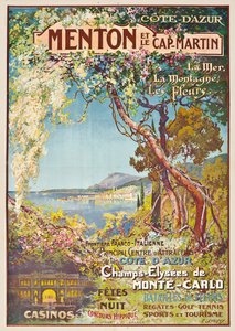 Menton et le Cap-Martin - Ernest Louis Lessieux