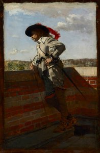 Sur une terrasse, 1867 - Jean Louis Ernest Meissonier
