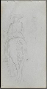 Carnet de croquis, page 19: Étude d