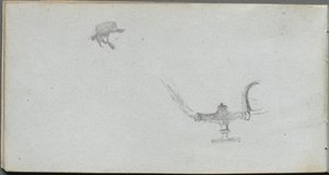 Carnet de croquis, page 26 : Étude d