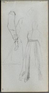 Carnet de croquis, page 31 : Étude de figures