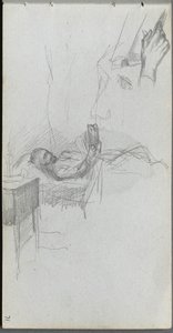Carnet de croquis, page 71 : Étude d