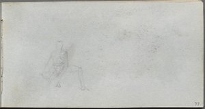 Carnet de croquis, page 77 : Étude des figures