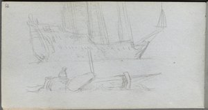 Carnet de croquis, page 85 : Étude d