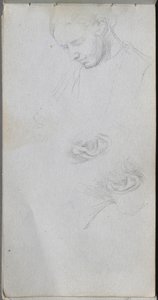 Carnet de croquis, page 96 : Étude d