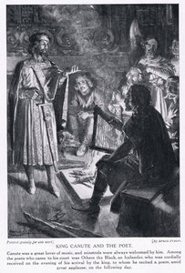Le roi Canut et le poète, années 1920