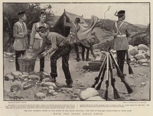 Avec la force de campagne de Tochi - Ernest Prater