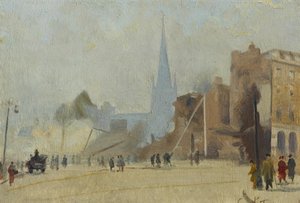 Broadgate Coventry après le raid, novembre 1940, 1940-44
