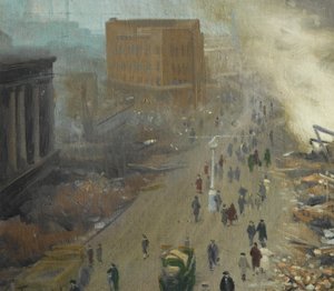 Le Nouvel Ordre en Europe, Coventry Bombardée Novembre 1940, 1940 - Ernest Townsend