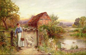 Ramener les moutons - Ernest Walbourn