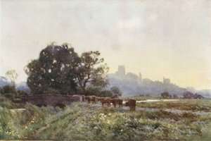 Dorchester depuis les prés