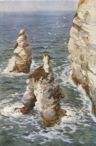 Flamborough : Rochers du Roi et de la Reine