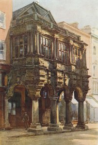Porche du Guildhall - Ernest William Haslehust
