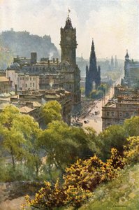 Princes Street depuis Calton Hill