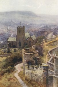 Église Sainte-Marie depuis les Murs du Château