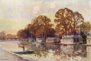 Les Barges du Collège et le Pont Folly