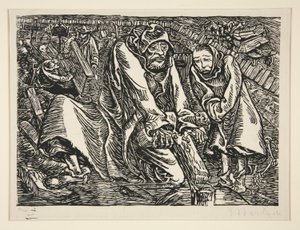Kreuz- und Sargräuber - Ernst Barlach