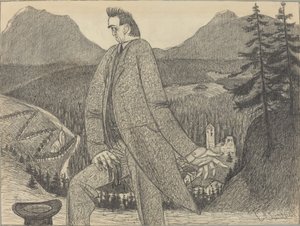 Homme des hauteurs - Ernst Barlach
