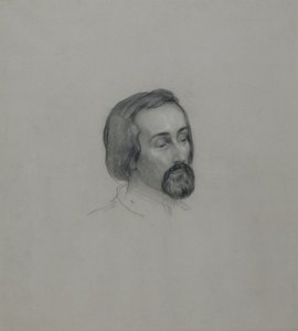Portrait du poète Heinrich Heine 1797-1856, 1851