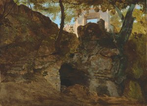 Entrée du parc Chigi à Ariccia