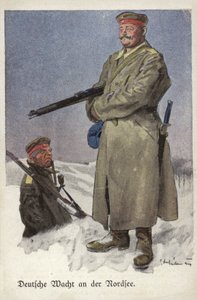 Garde allemande sur la mer du Nord, Première Guerre mondiale